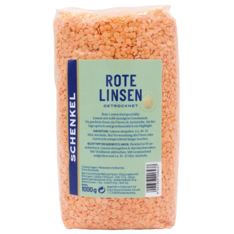 Schenkel Rote Linsen 1 kg